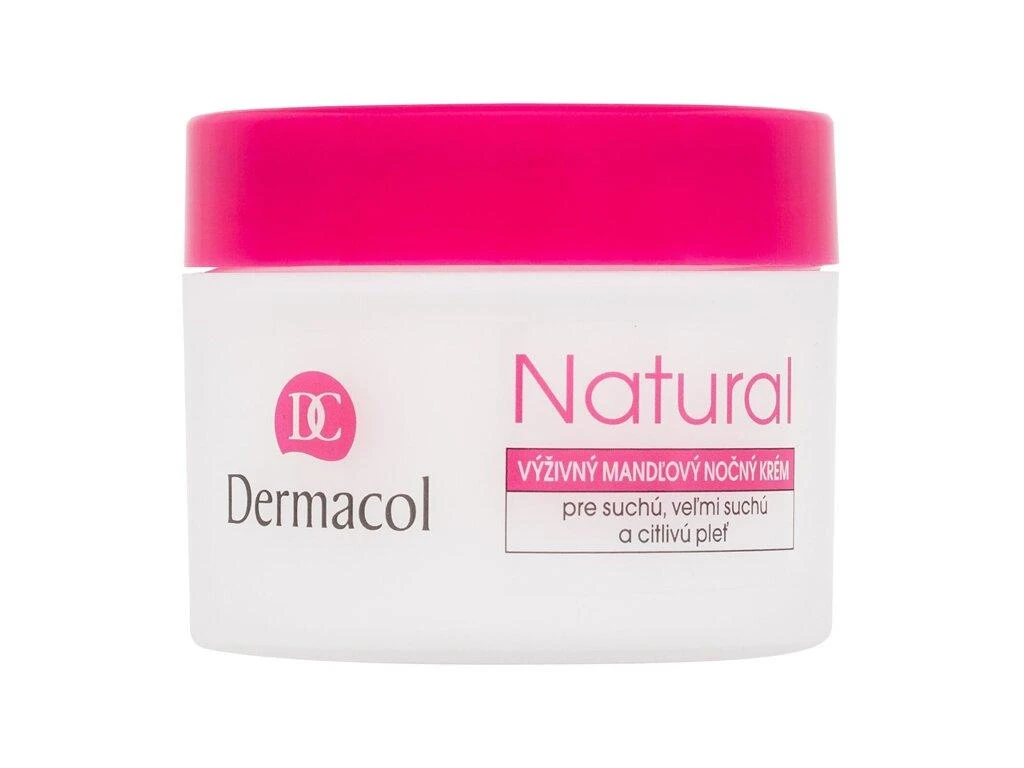 Dermacol Natural Almond Night Skin Kreminis, 50 ml