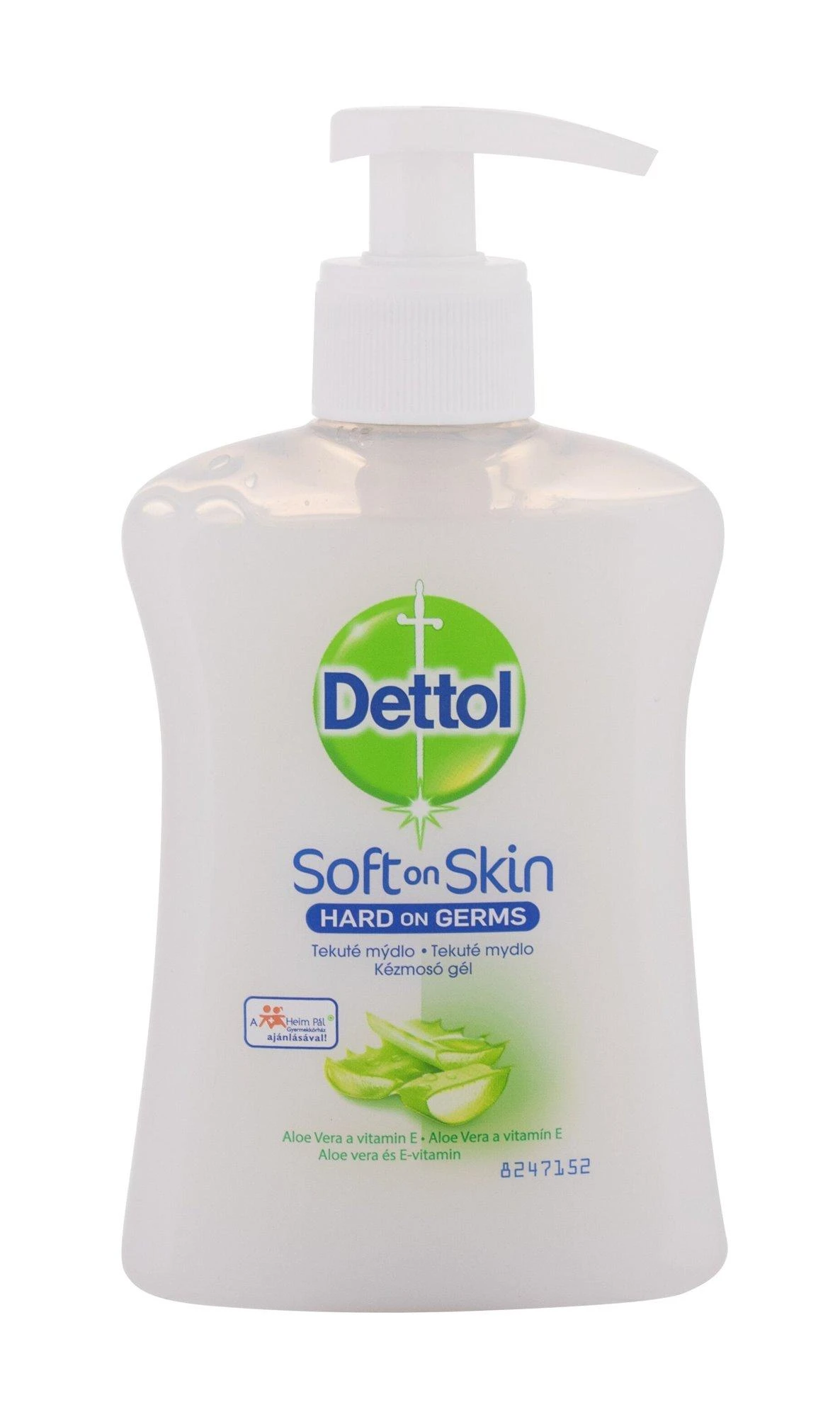 Dettol Drėkinamasis skystas rankų muilas, alavijo ir bambuko 250ml
