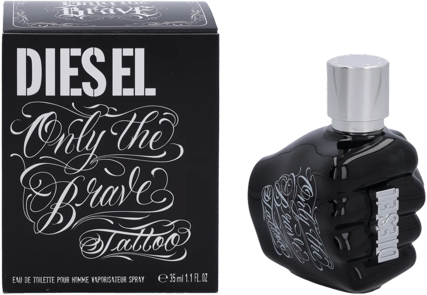 Diesel Only The Brave Tattoo Pour Homme EDT tualetinis vanduo vyrams, 35 ml
