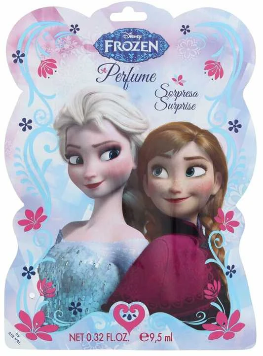 Rinkinys „Disney“: „Ledo šalies“ lipdukai ant viso kūno + „Ledo šalies“ kartoninė skirtukė + „Ledo šalies“ tualetinis vanduo mergaitėms 9,5 ml