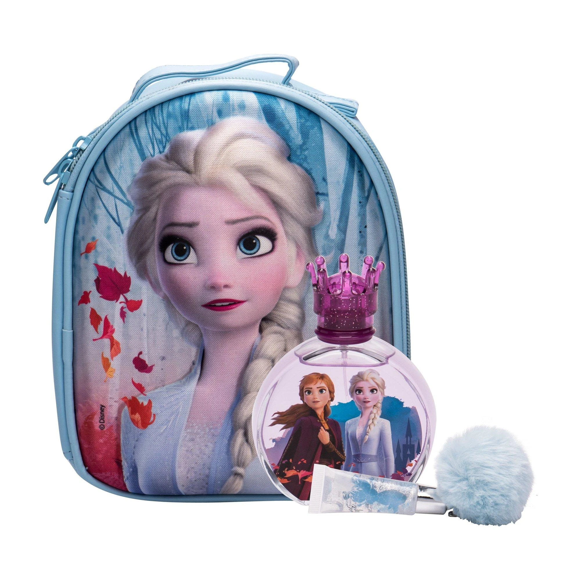 Fragrances For Children 3 dalių rinkinys Disney Frozen II Backpack Eau De Toilette Purškiklis, 100ml