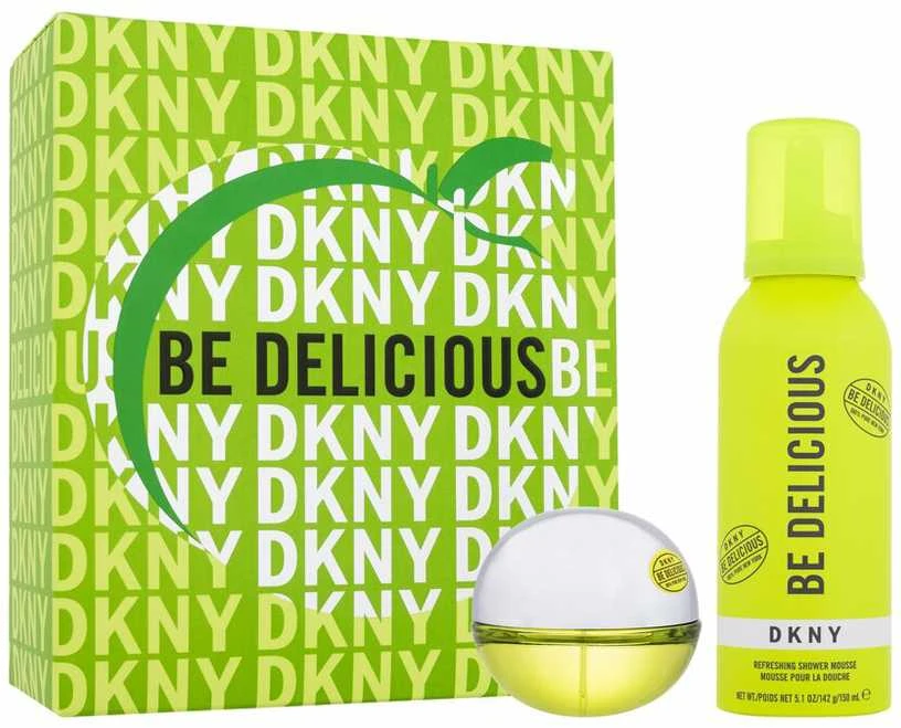 Donna Karan DKNY Be Delicious rinkinys moterims (EDP, 30 ml + dušo putos, 150 ml)