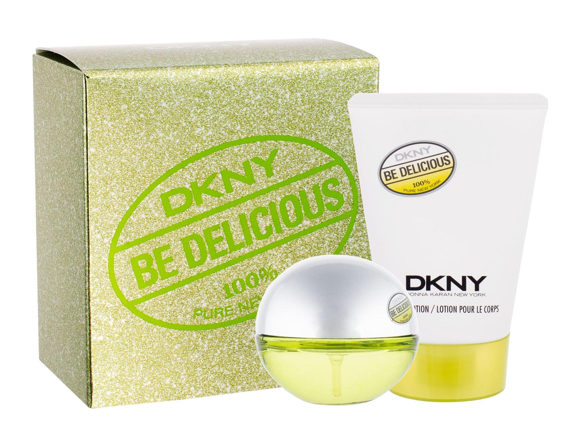 DKNY Be Delicious rinkinys moterims (EDP, 30 ml + kūno losjonas, 100 ml)