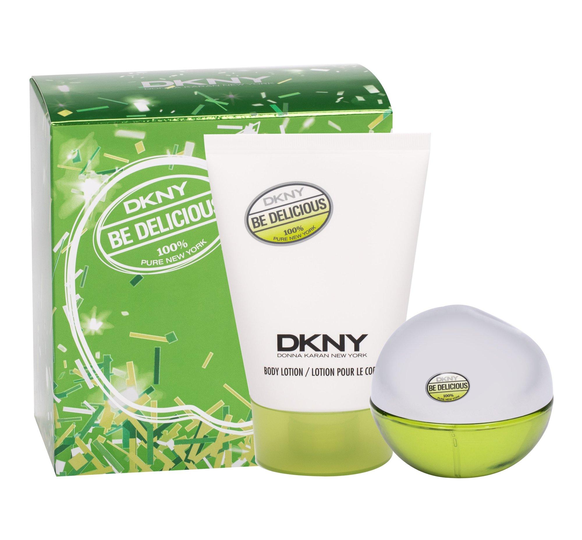DKNY Be Delicious rinkinys moterims (EDP, 30 ml + kūno losjonas, 100 ml)