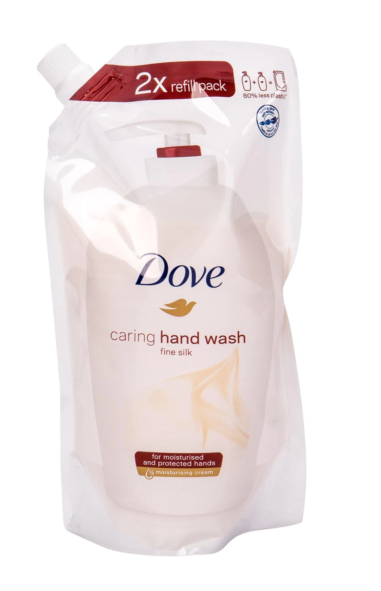 Skystas muilas DOVE Silk, 500 ml, PAPILDAS