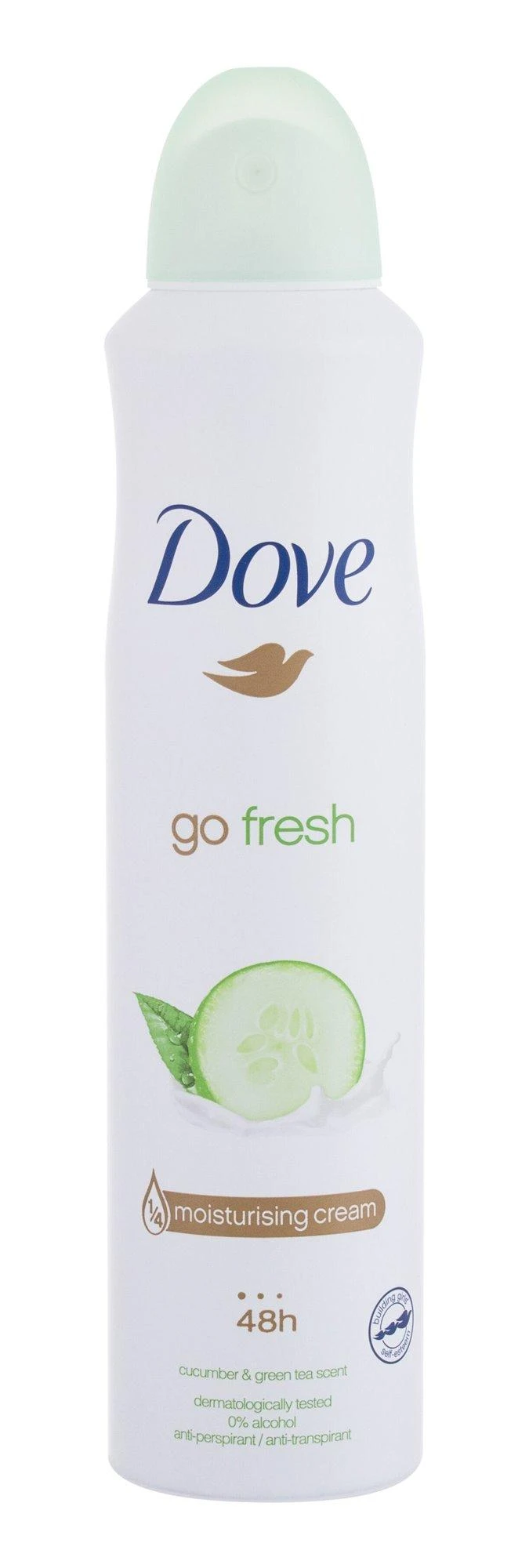 Dove Go Fresh agurkų ir žaliosios arbatos dezodorantas 250ml