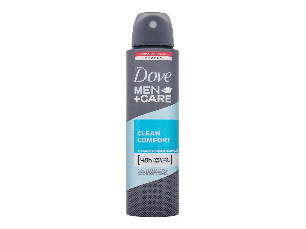 Dove Antiperspirant Purškiklis Men + Care Clean Comfort, 150 ml
