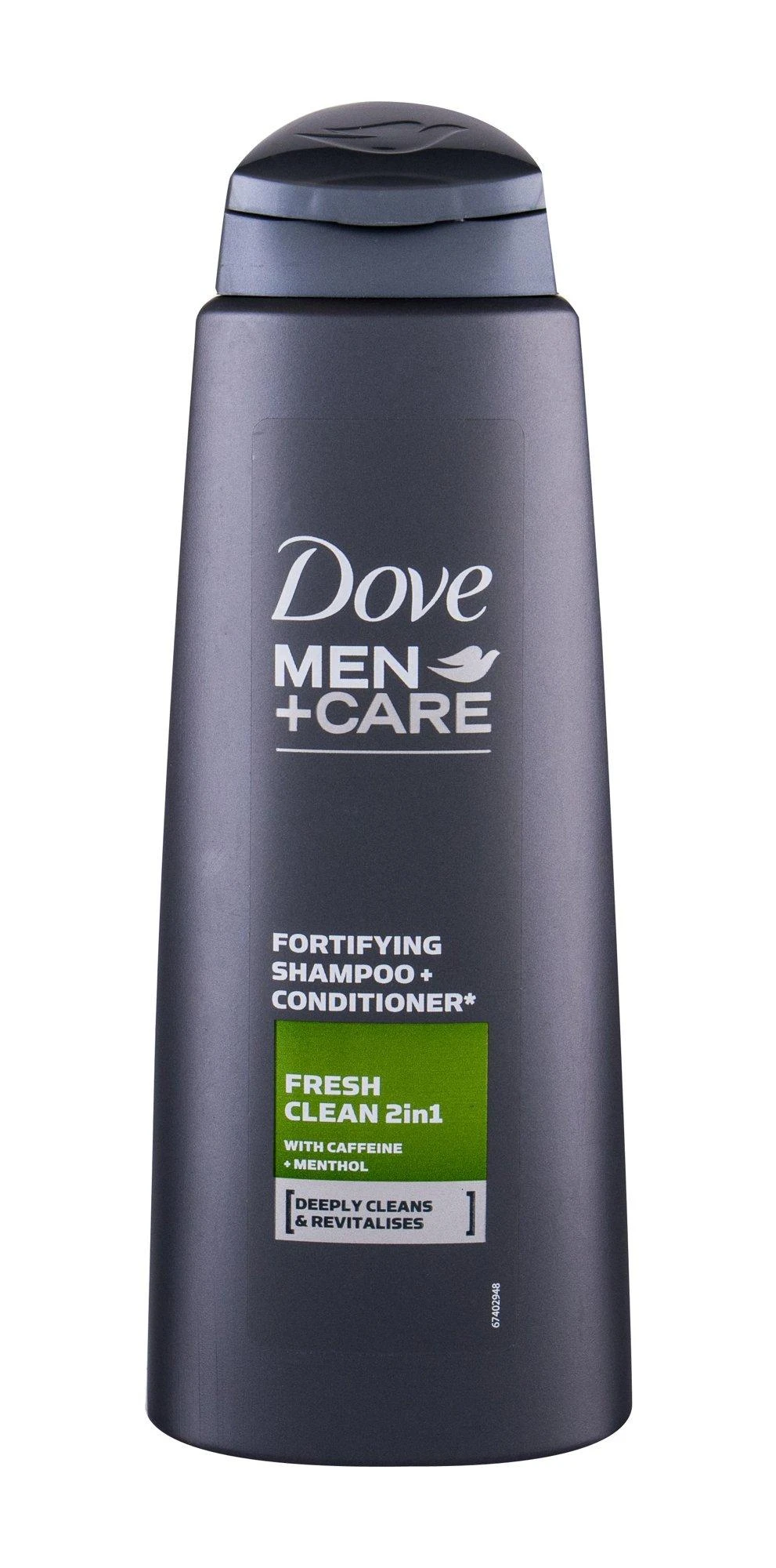 Dove Men + Care Fresh Clean Šampūnas vyrams, 400 ml