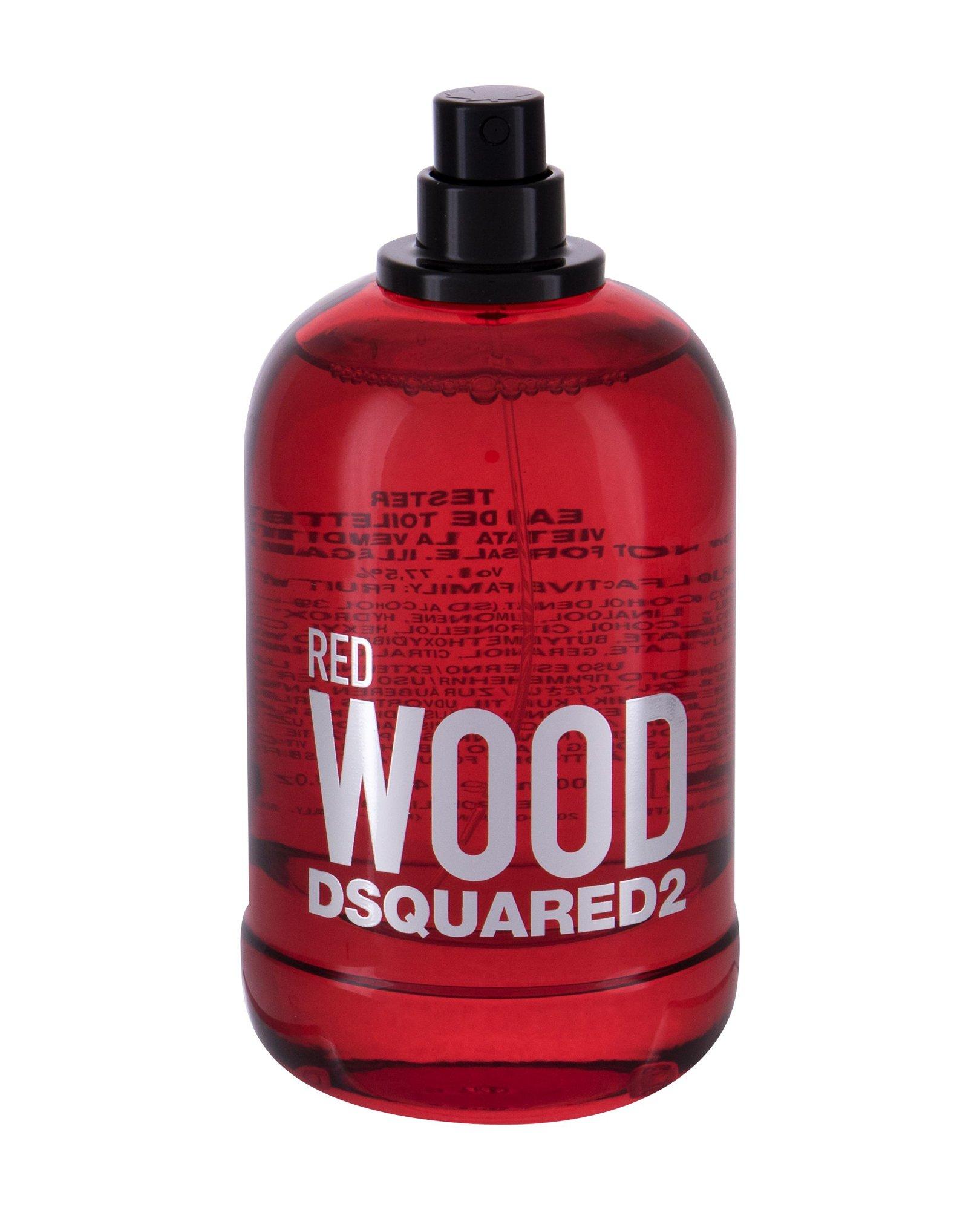 Dsquared2 TESTER - Dsquared2 Raudona Wood Pour Femme EDT 100ml