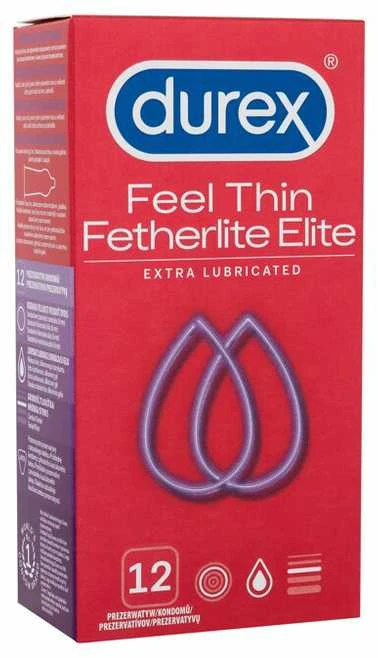 Durex Prezervatyvai Fetherlite Elite 12 vnt