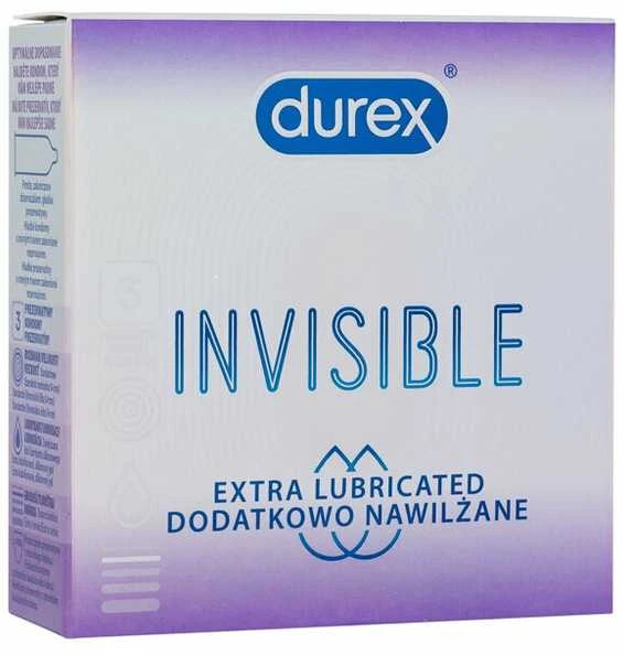 Durex nematomi A3 prezervatyvai papildomai sudrėkinti
