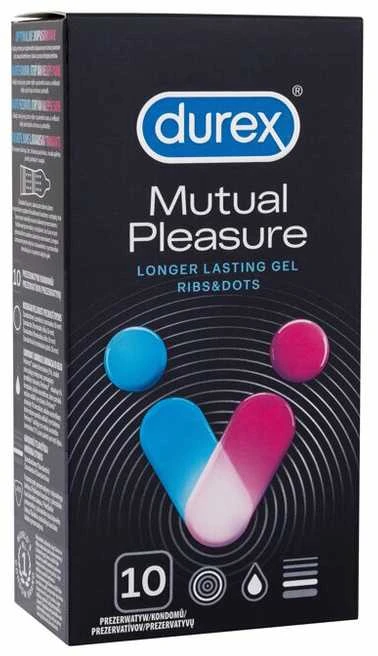 „Durex Mutual Pleasure“ prezervatyvai 10 vnt.