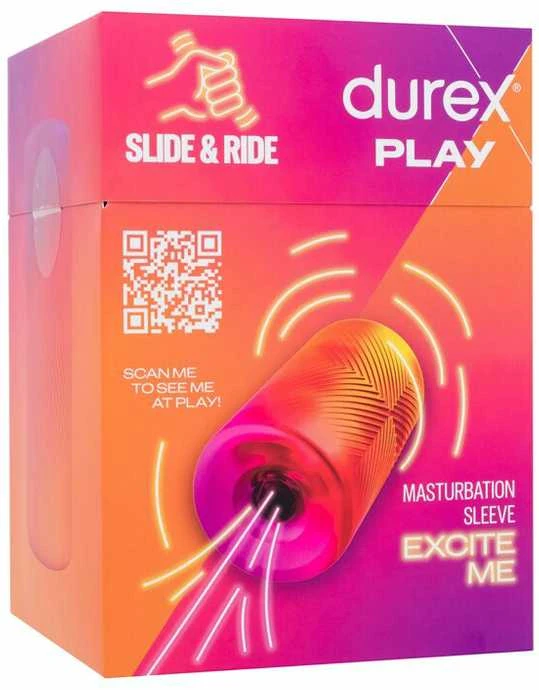 DUREX_Play Slide & Ride masturbacijos rankovės masturbatorius nuo vyrų