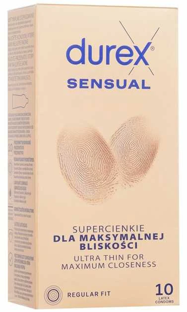 Durex Jausmingi itin ploni latekso prezervatyvai 10 vnt