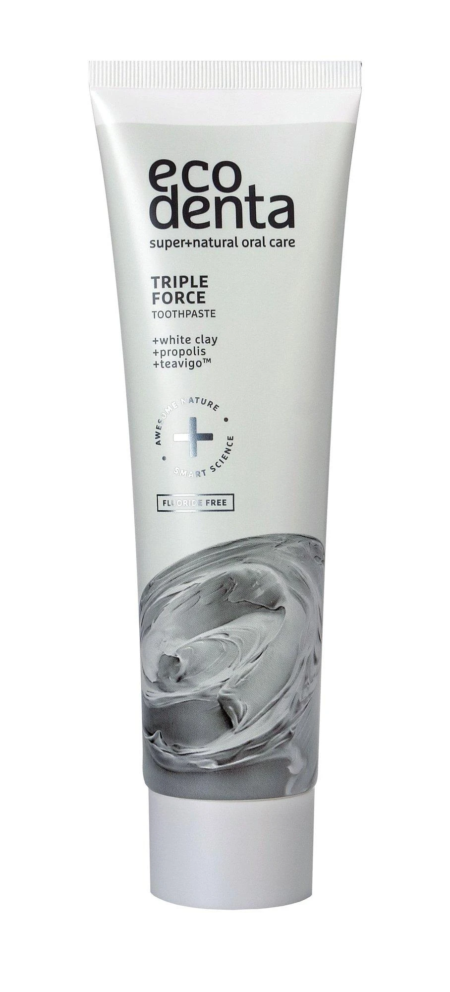 Trejopo poveikio dantų pasta ECODENTA, 100 ml