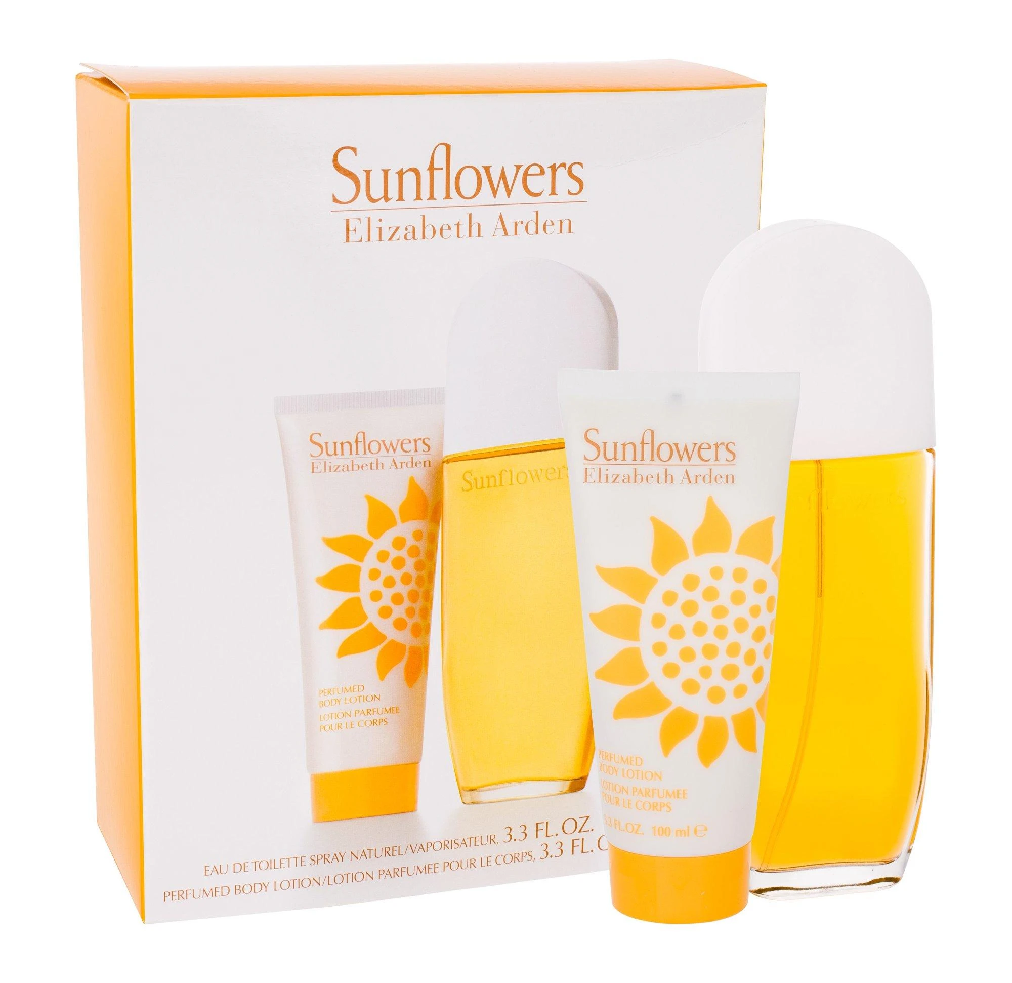 Elizabeth Arden Sunflowers rinkinys moterims (EDT, 100 ml + kūno losjonas, 100 ml)