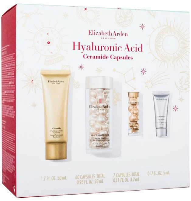 Elizabeth Arden Eliz Arden Hyaluronic Serumo kapsulės su hialurono rūgštimi ir ceramidais 60 kapsulių