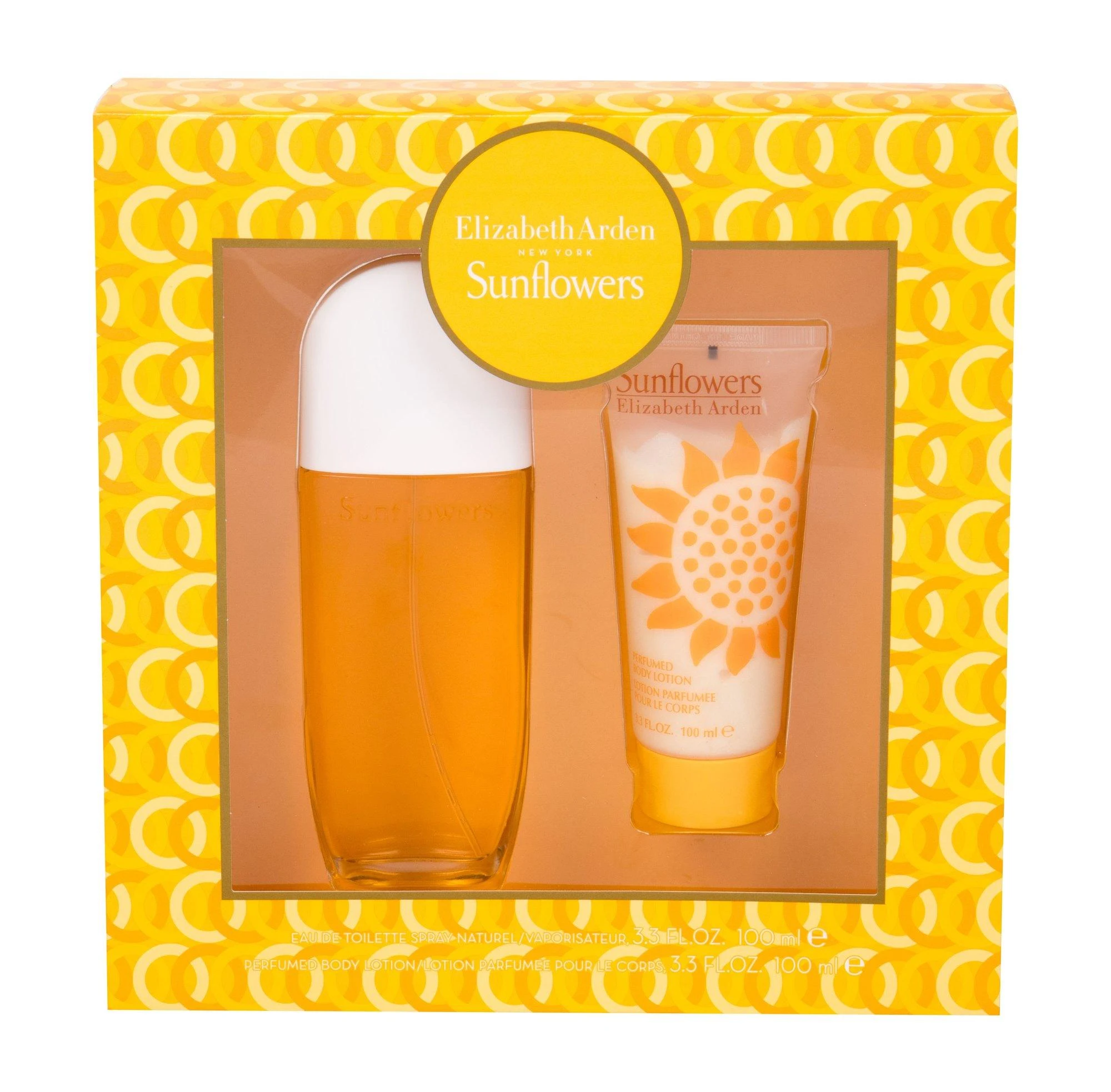 Elizabeth Arden Sunflowers rinkinys moterims (EDT, 100 ml + kūno losjonas, 100 ml)