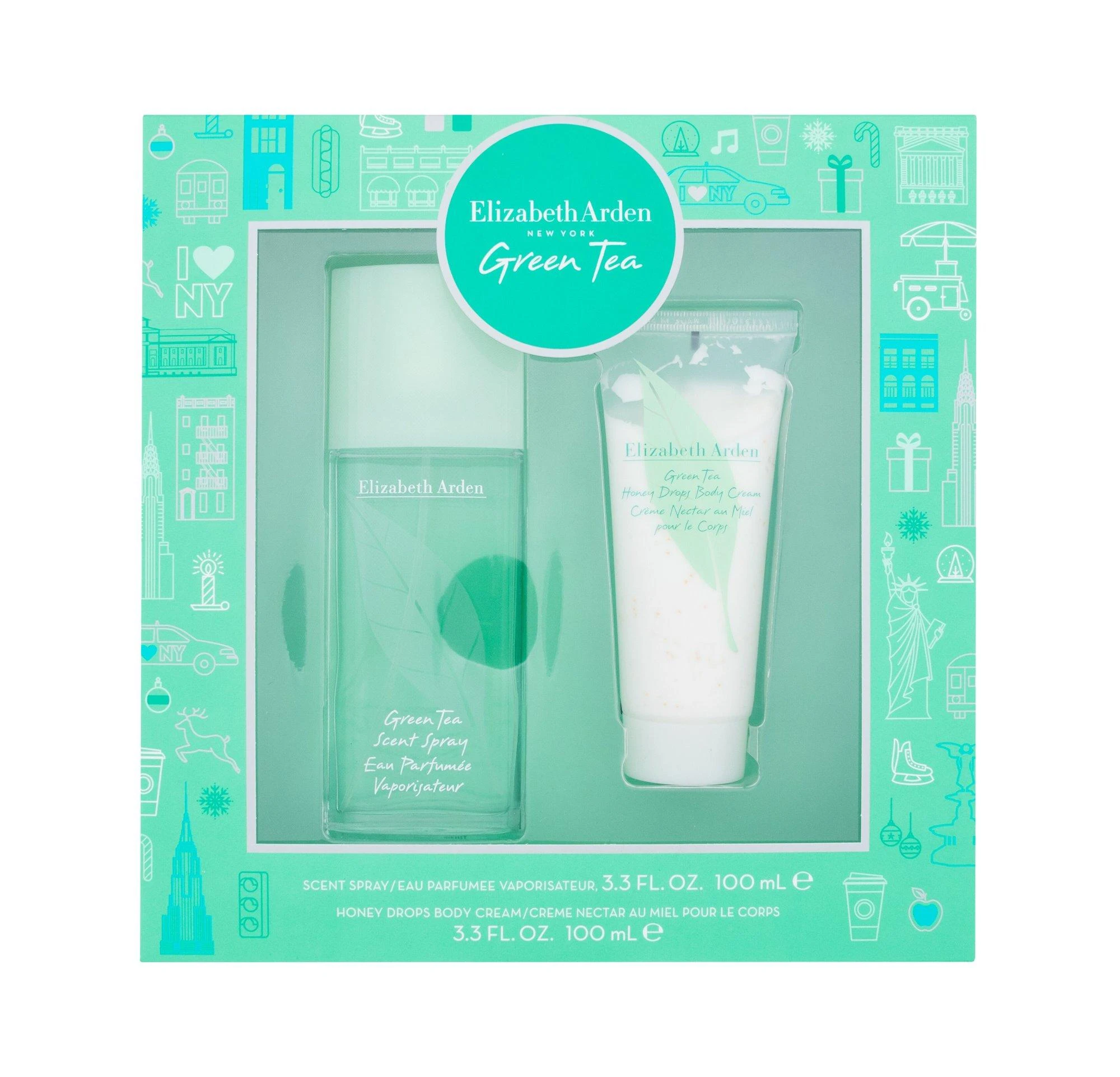 rinkinys Elizabeth Arden Ea Žalias Tea EDP 100 ml + Body 100 ml