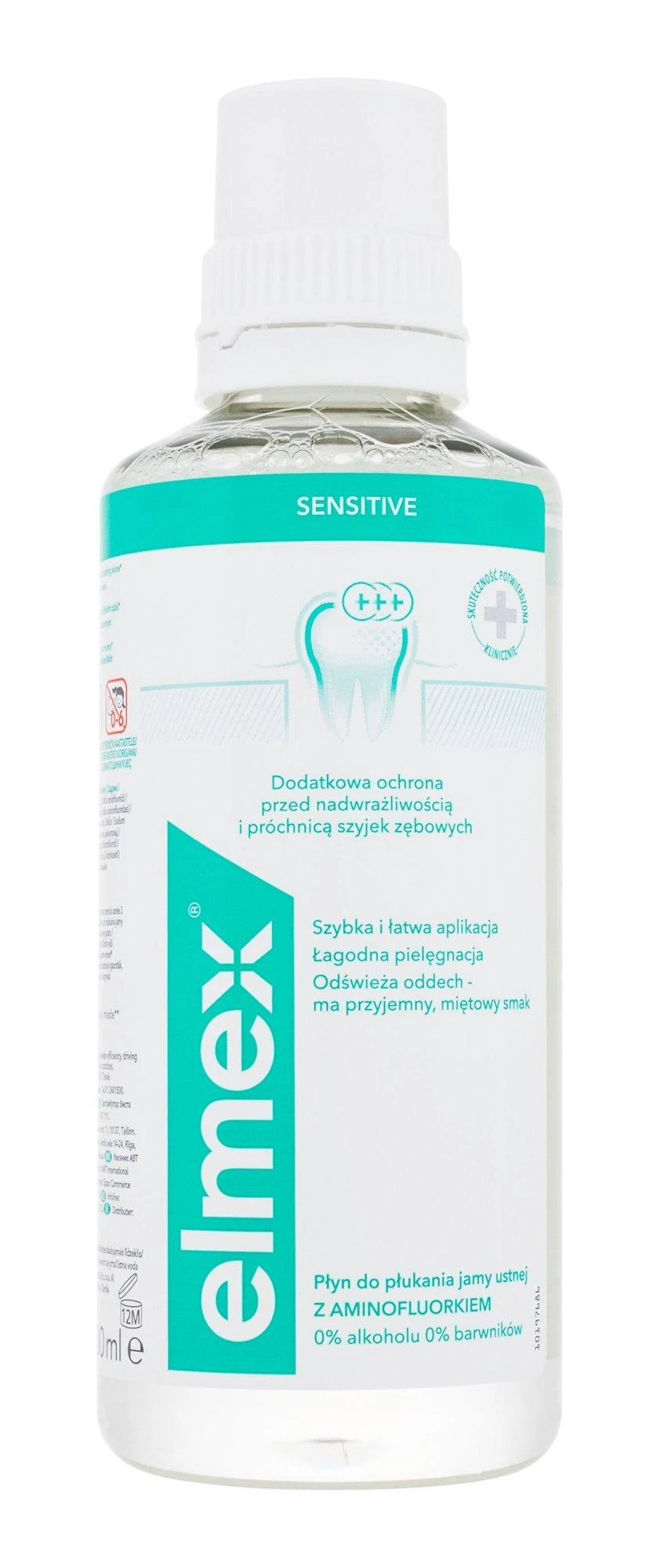 Elmex PŁYN DO PŁUKANIA ZĘBÓW ELMEX SENSITIVE 400ML 5370