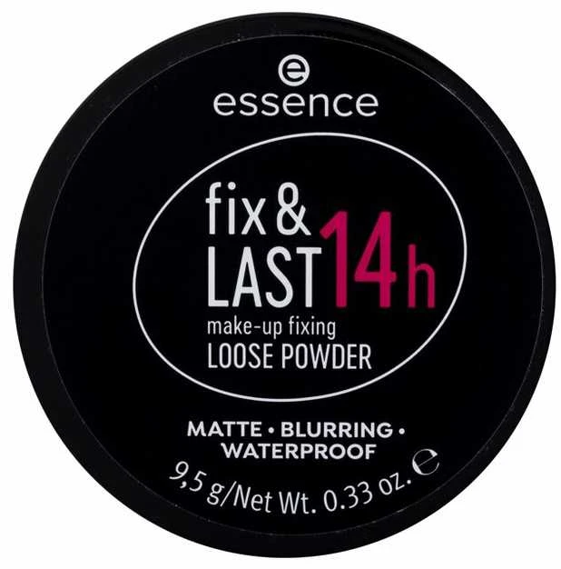 Essence Cosmetics "Fix and Last 14h" fiksuojamoji pudra 9,5g
