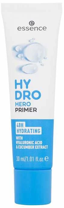 "Essence Cosmetics Hydro Hero Drėkinamoji makiažo bazė" 30ml