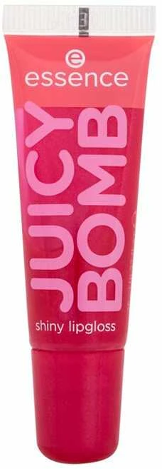 Essence Juicy Bomb vaisių aromato lūpų blizgesys spindinčioms lūpoms, atspalvis: 104-Poppin' Pomegranate, 10 ml