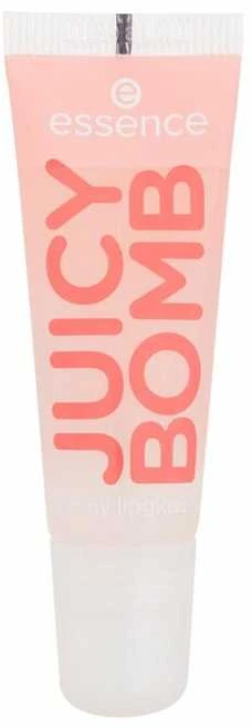 Essence Juicy Bomb vaisių aromato lūpų blizgesys spindinčioms lūpoms, atspalvis: 101-Lovely Litchi, 10 ml