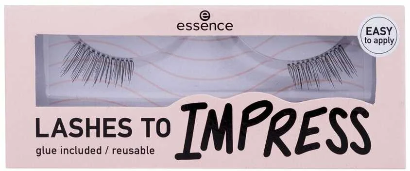 "Essence Cosmetics Dirbtinės blakstienos 03-Half Lashes" 1 vnt