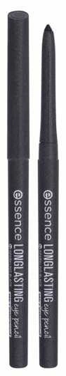 "Essence Cosmetics" ilgai išliekantis lakas "Eye Pieštukas 18h Atsparus vandeniui 34-Sparkling Juodas" 0.28g