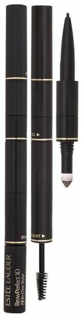 Estée Lauder Browperfect 3d antakių pieštukas 3 viename juodai rudas 1 U