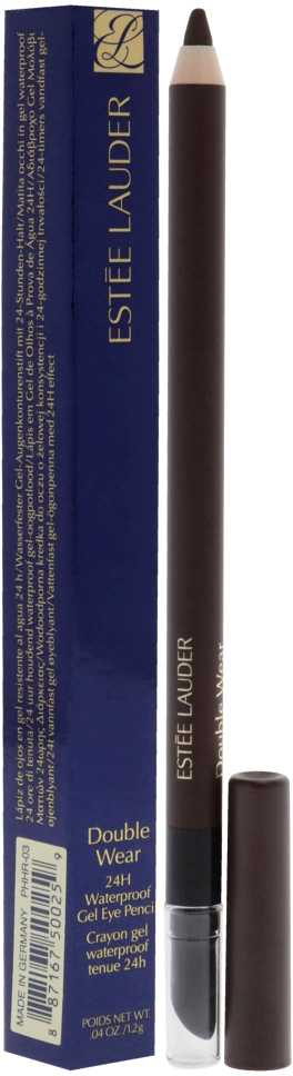 Estée Lauder Double Wear 24h Atsparus vandeniui Gel Eye Pieštukas vandeniui atsparus akių pieštukas, atspalvis: 03 Cocoa, 1,2 g