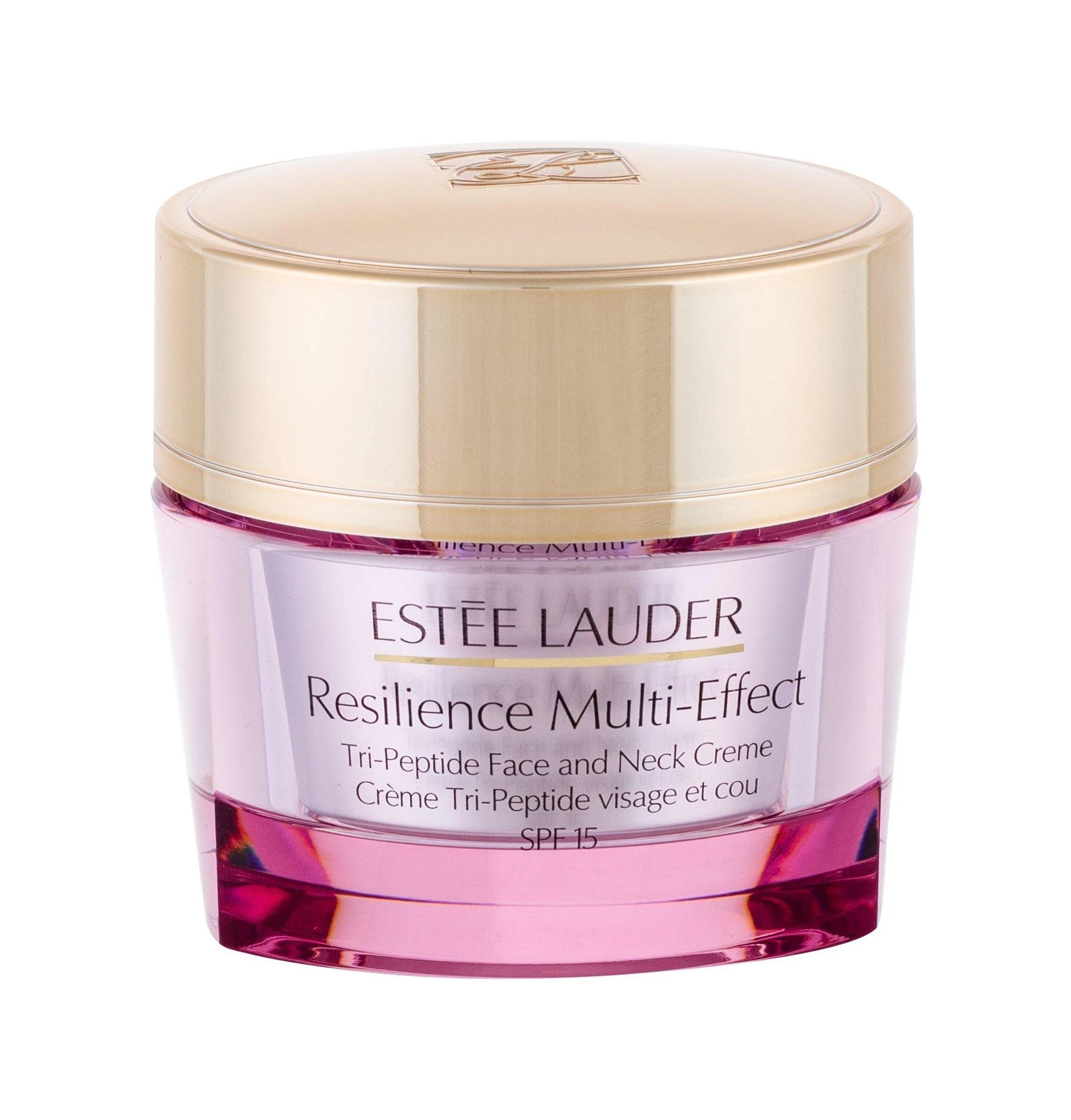 Estée Lauder Resilience Multi-Effect Tri-Peptide Face And Neck Kreminis Normal And Mixted Skin SPF 15 veido kremas normaliai ir mišriai odai, 50 ml
