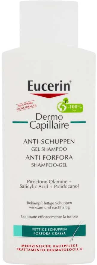 Eucerin Dermo Capillaire gelinis šampūnas nuo pleiskanų, 250 ml