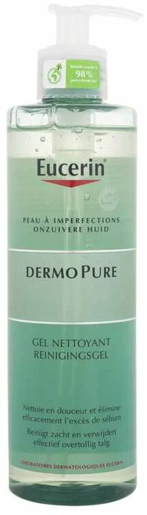 Eucerin DermoPure Cleansing Gel valomasis veido gelis probleminei odai, 400 ml