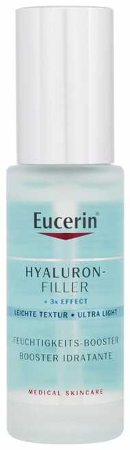 Eucerin Hyaluron-Filler + 3x Effect Ultra Light Moisture Booster odos serumas