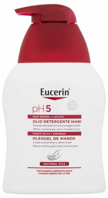Eucerin pH5 skystas muilas rankų plovimui su aliejumi, unisex, 250 ml