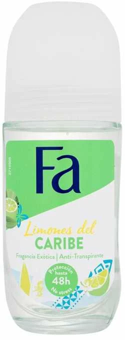 Fa Lemons Of Caribbean rutulinis dezodorantas 50 ml