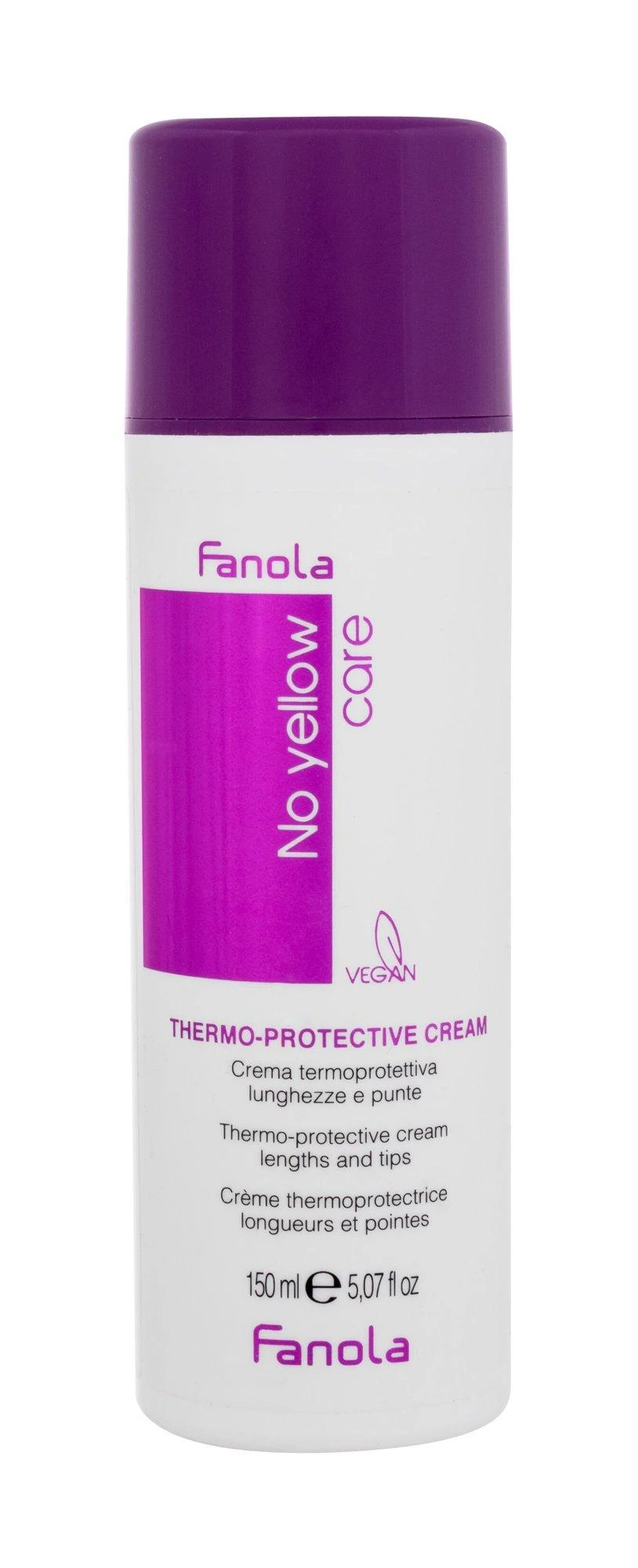 Fanola No Geltona Care Thermo-Protective Kreminis For Heat Hairstyling moterims, 150 ml