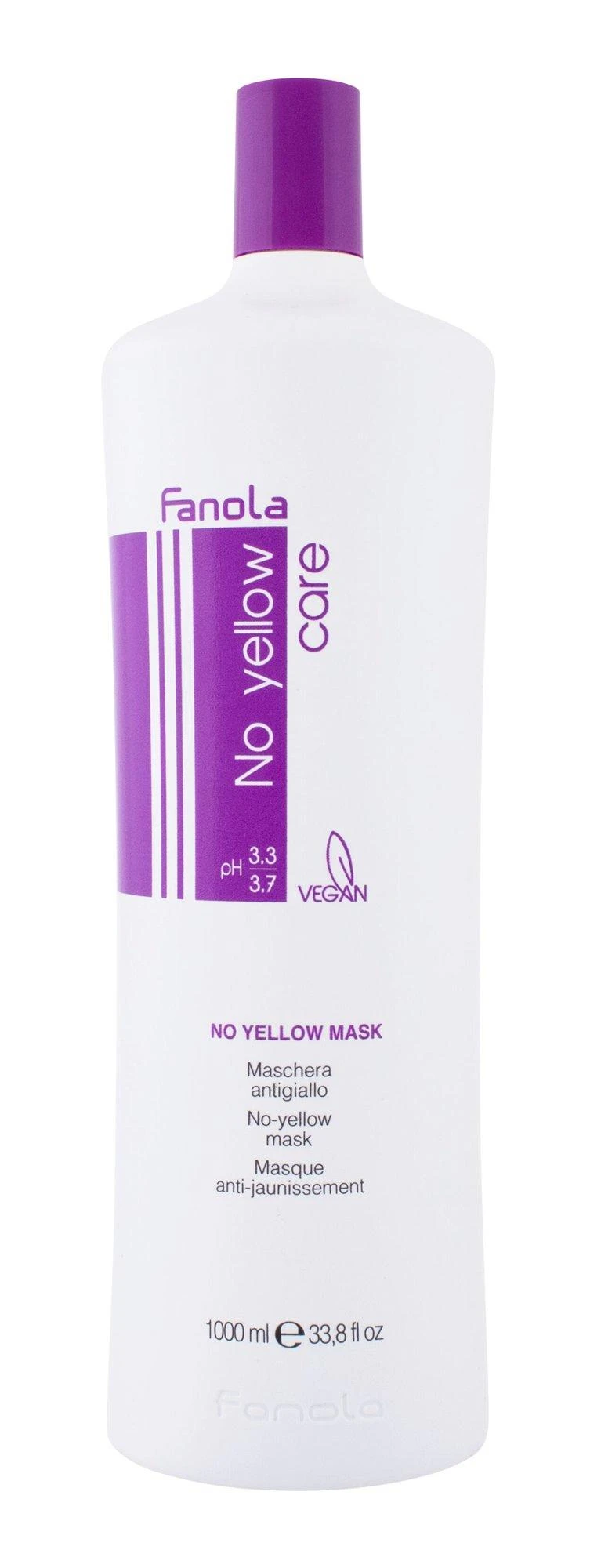 "Fanola No Geltona Matting Mask" Plaukų kaukė 1000ml