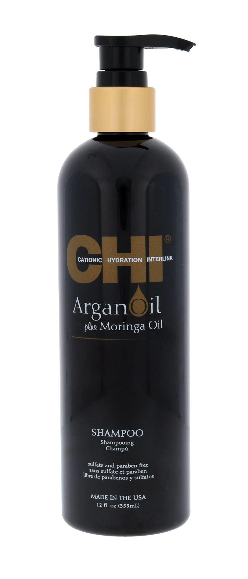 Šampūnas su argano ir moringų aliejumi CHI Argan Oil Šampūnas 340ml