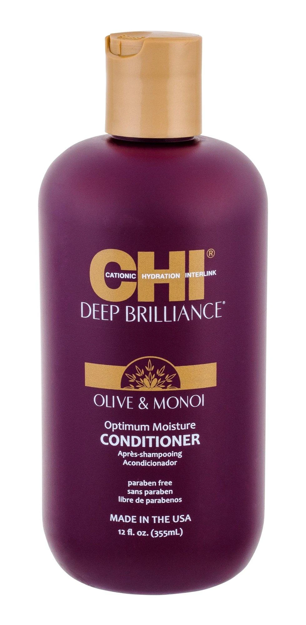 Farouk Systems Kondicionierius CHI Deep Brilliance Olive&Monoi kondicionierius 355 ml