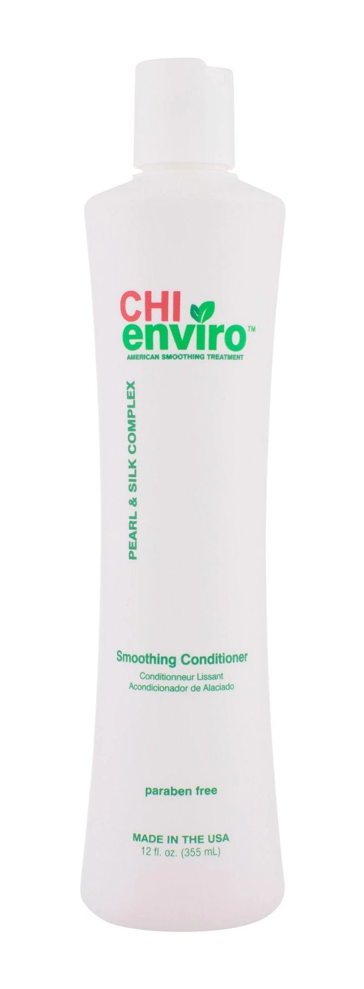 Glotninamasis kondicionierius su šilko ir perlų kompleksais CHI Enviro Smoothing Conditioner 355ml