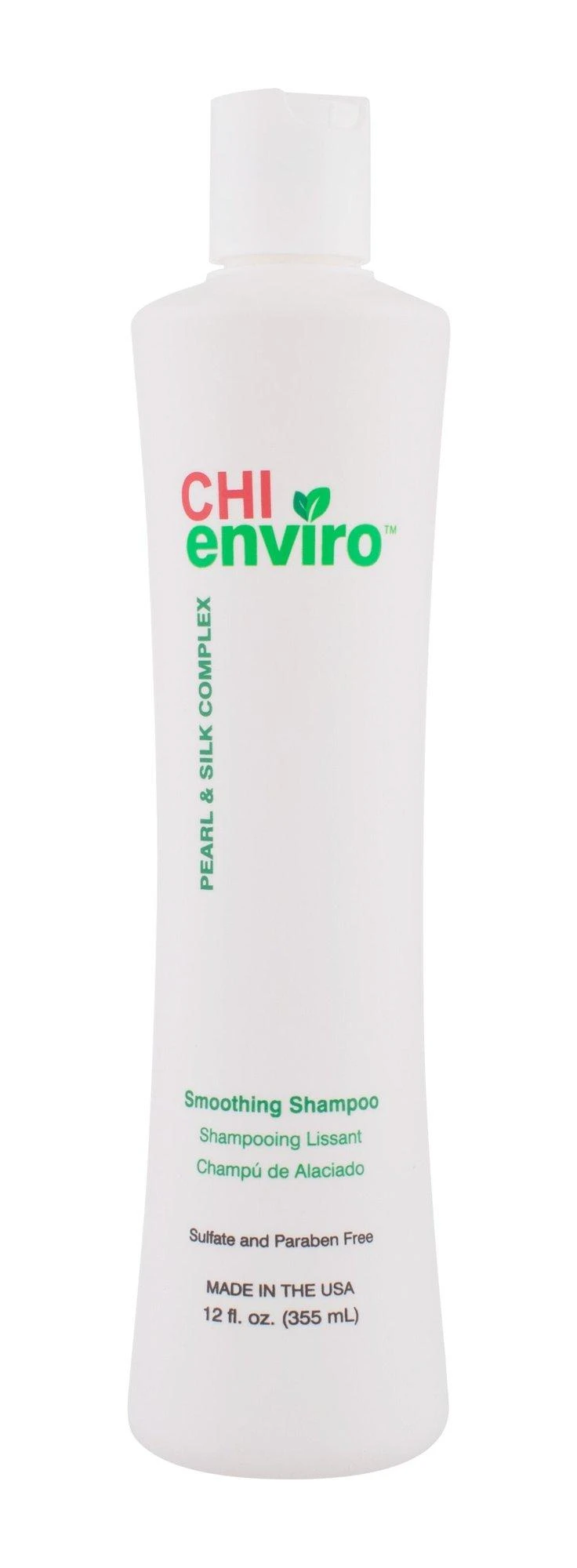 Glotninamasis plaukų šampūnas su šilko ir perlų kompleksu CHI Enviro Smoothing Šampūnas 355ml