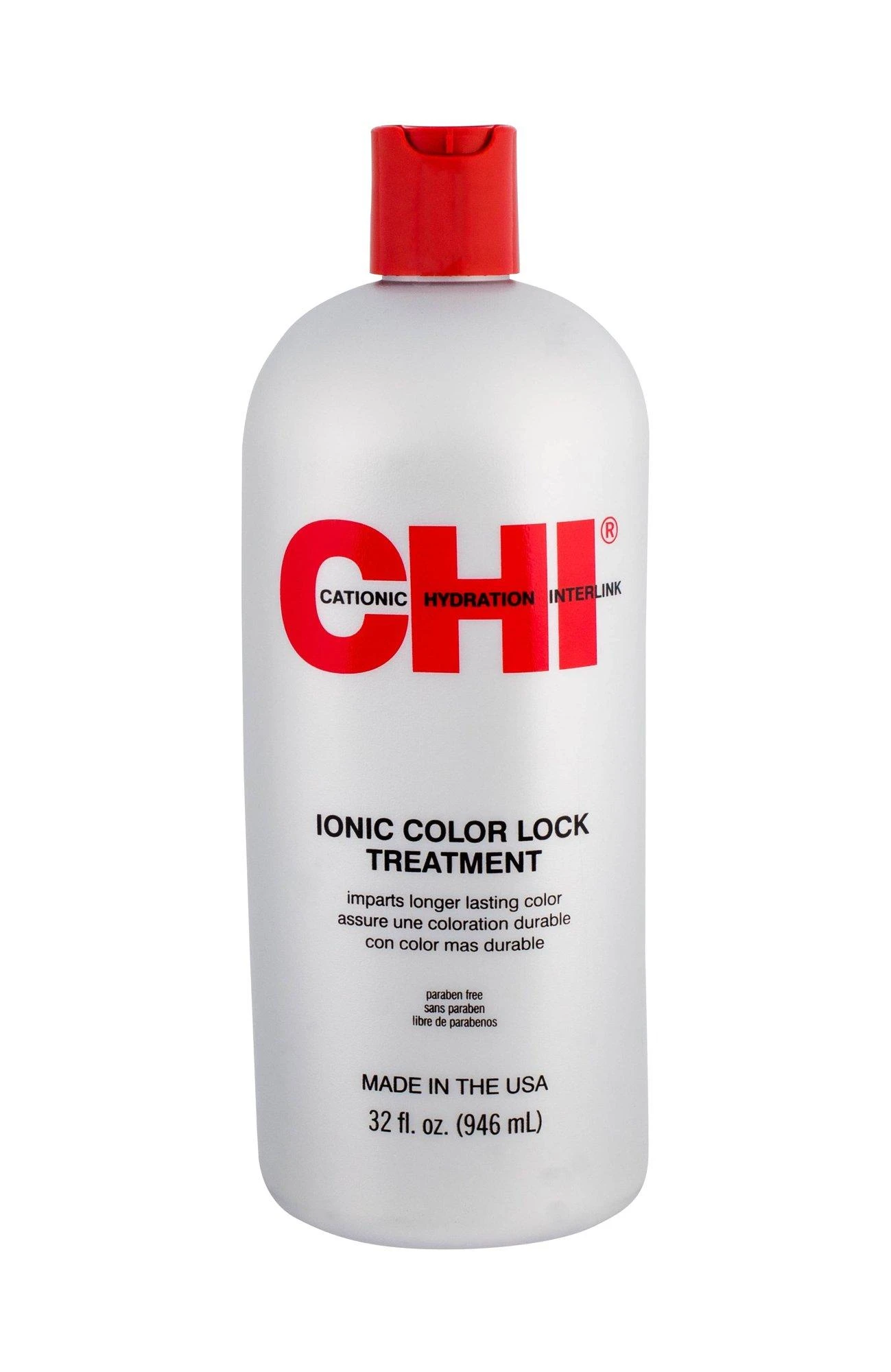 Farouk Systems CHI IONIC COLOR LOCK TREATMENT kondicionerius po plaukų dažymo 946 ml