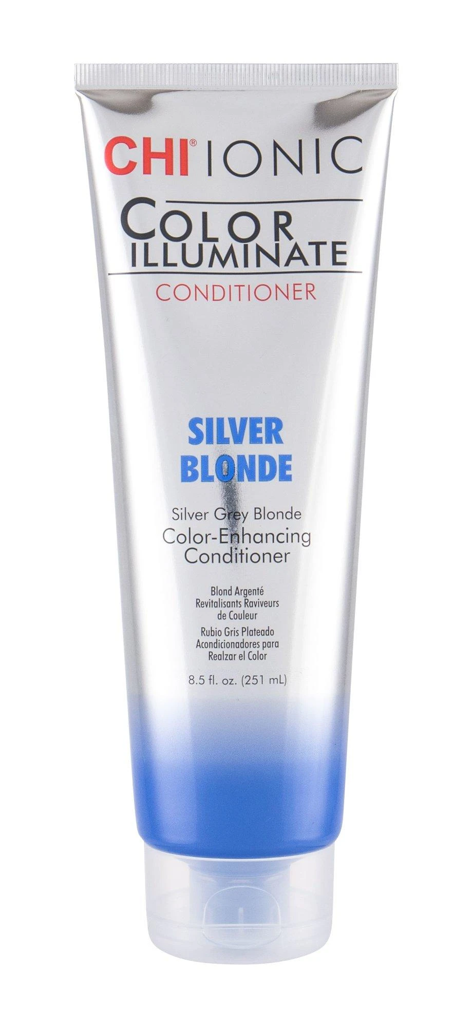 Sidabrinį atspalvį suteikiantis kondicionierius CHI Color Illuminate Sidabrinis Skirtas šviesiems plaukams Conditioner 251ml