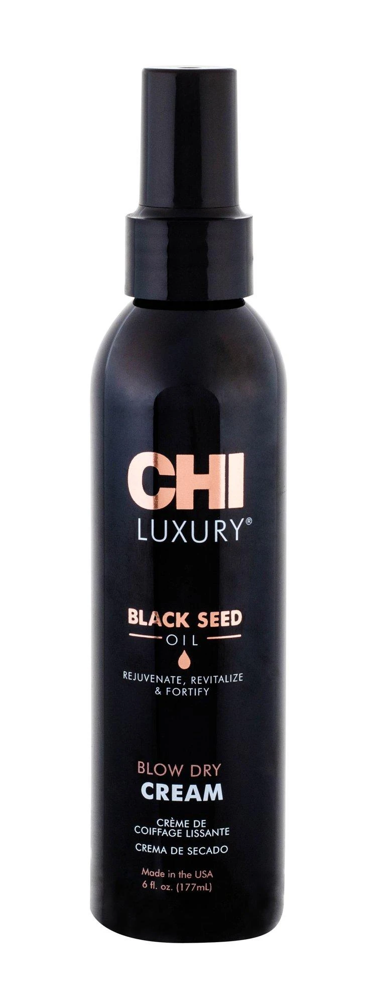 Farouk Systems Modeliavimo kremas CHI Luxury Juodas Seed Oil Blow Dry Kreminis 177ml