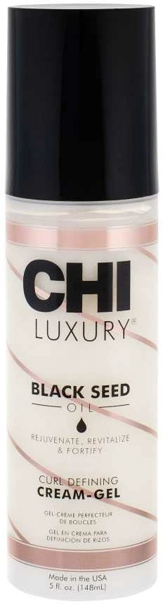 Kremas-gelis CHI Luxury Juodas Seed Oil Curl Defining Kreminis-Gel 148ml