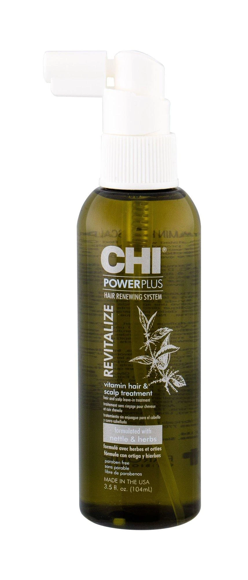 CHI POWERPLUS Galvos odos purškiklis su vitaminais 104 ml