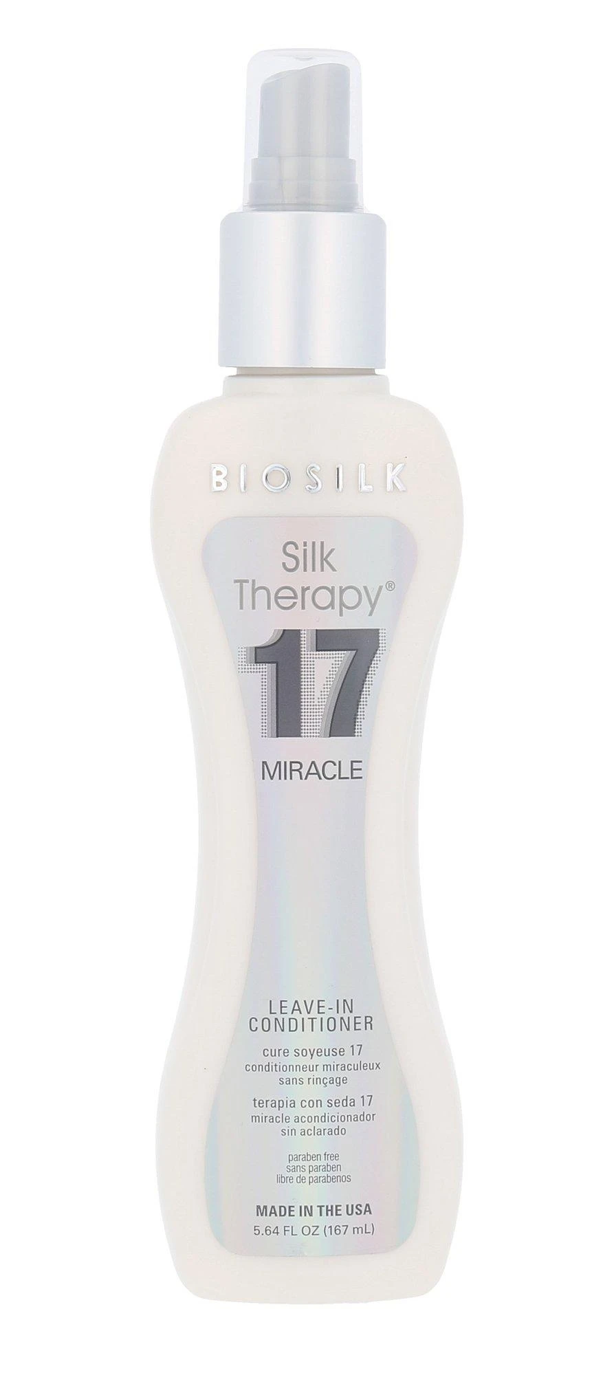 Nenuskalaujamas plaukų kondicionierius Biosilk Silk Therapy 17 Miracle Leave – in Conditioner 167ml